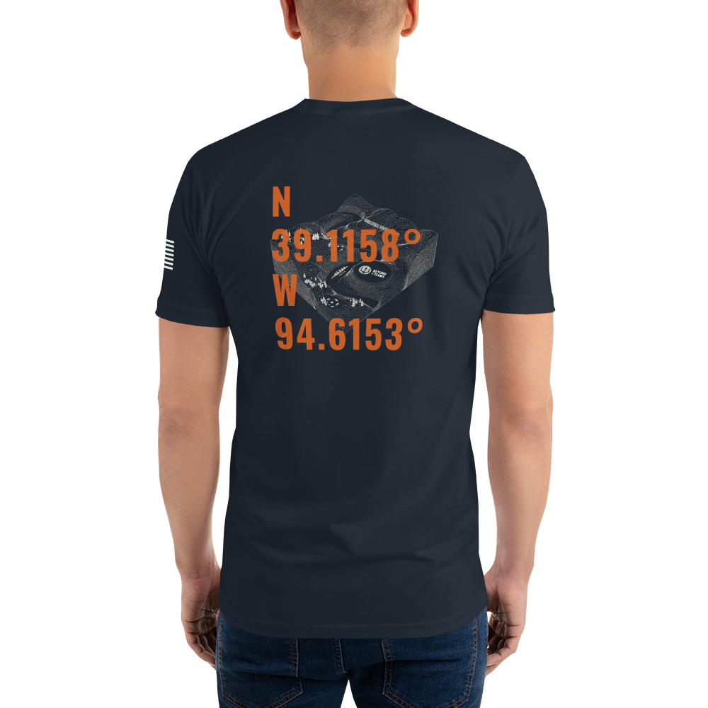 Navy Tee Back