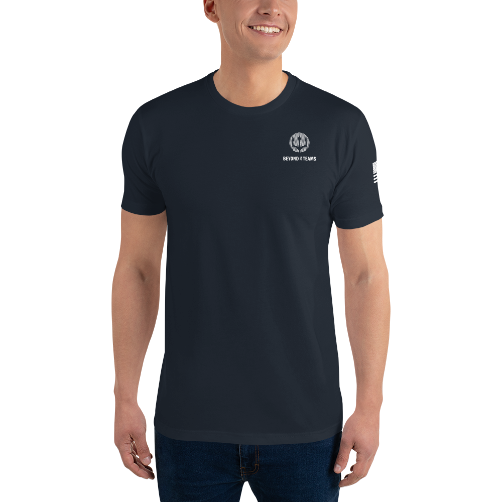 Navy Tee Front