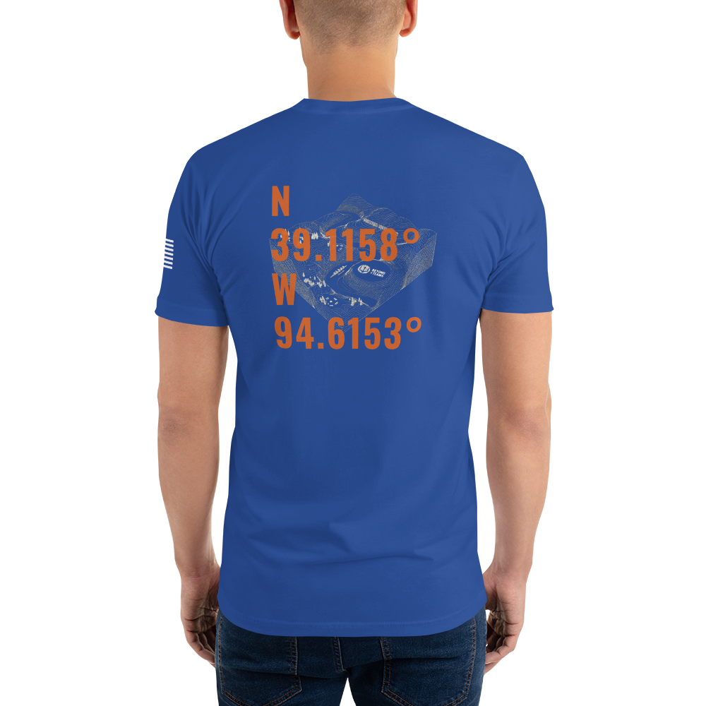 Royal Blue Tee Back