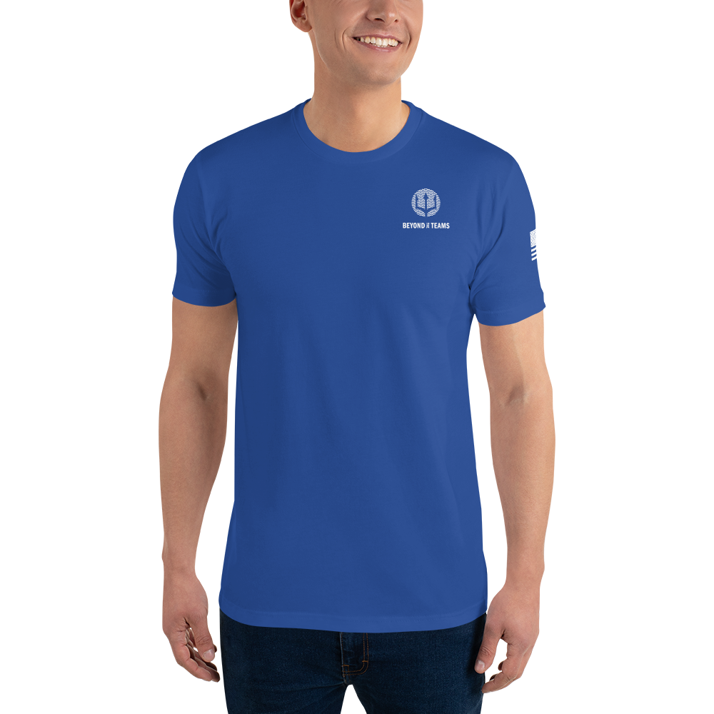 Royal Blue Tee Front