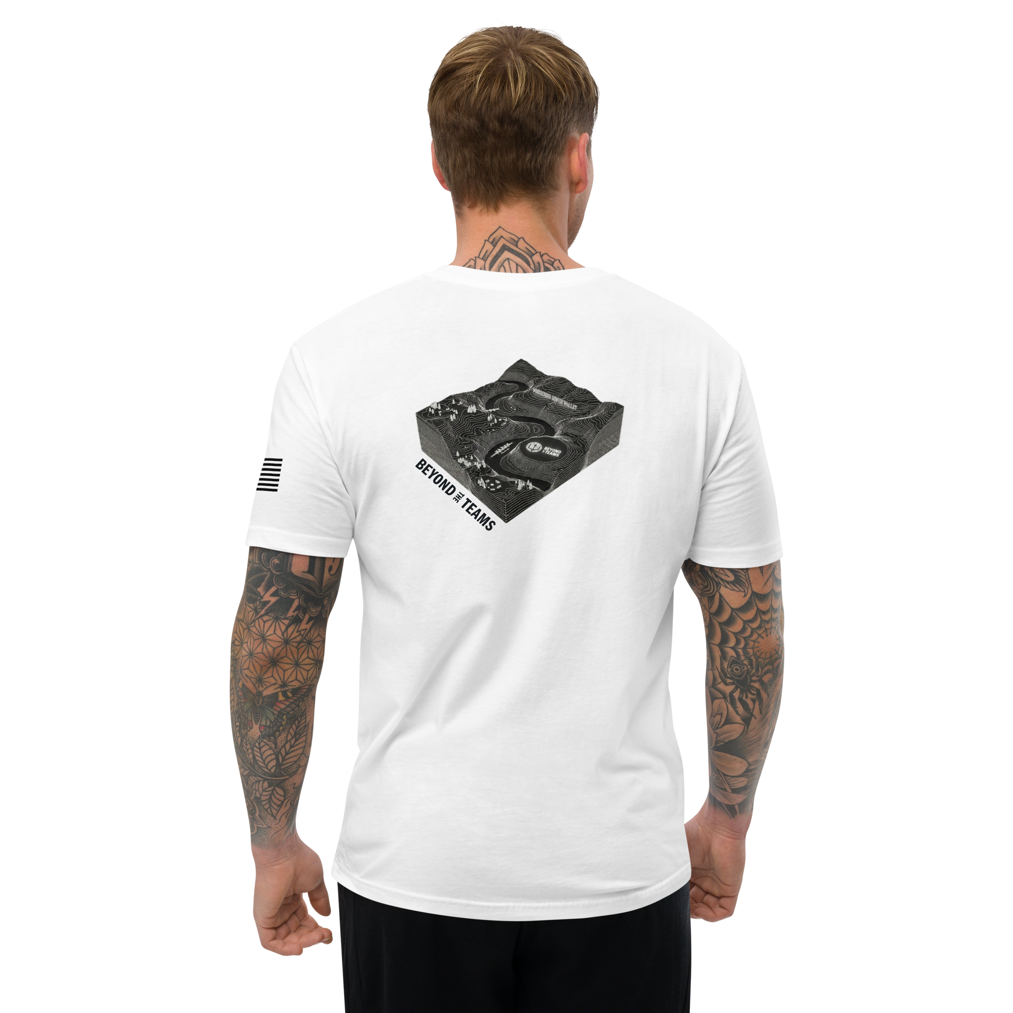 White Tee Back